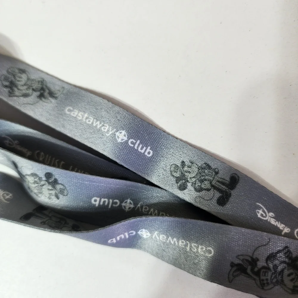 Disney Cruise Line Castaway Cay Mickey Mouse Lanyard